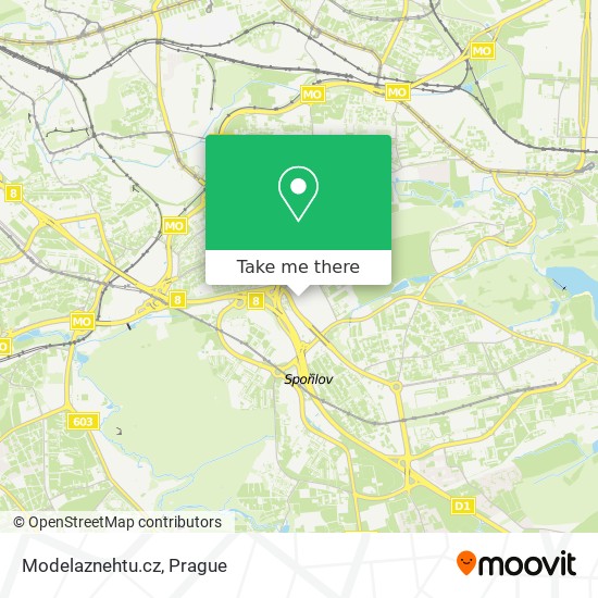 Modelaznehtu.cz map