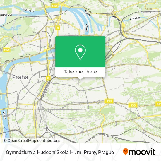 Gymnázium a Hudební Škola Hl. m. Prahy map