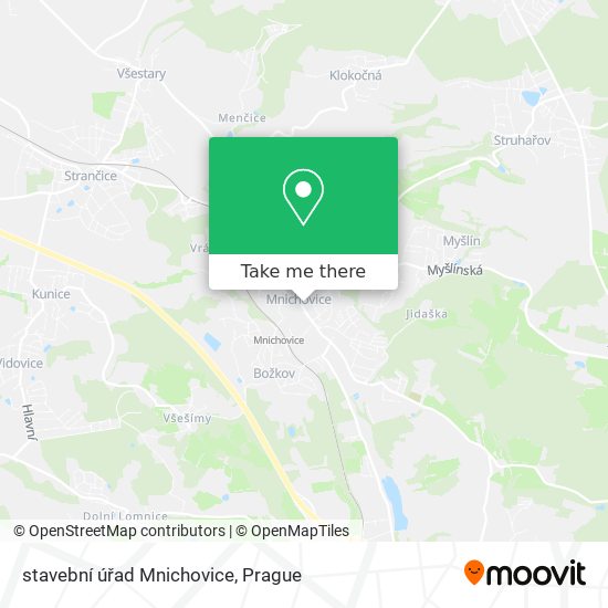 stavební úřad Mnichovice map