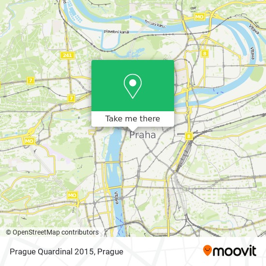 Prague Quardinal 2015 map