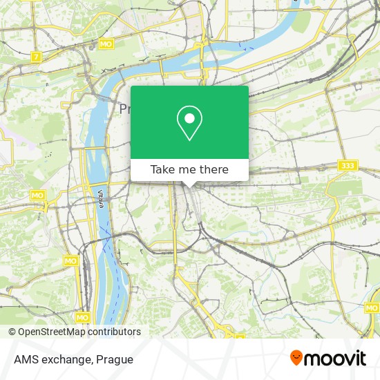 AMS exchange map