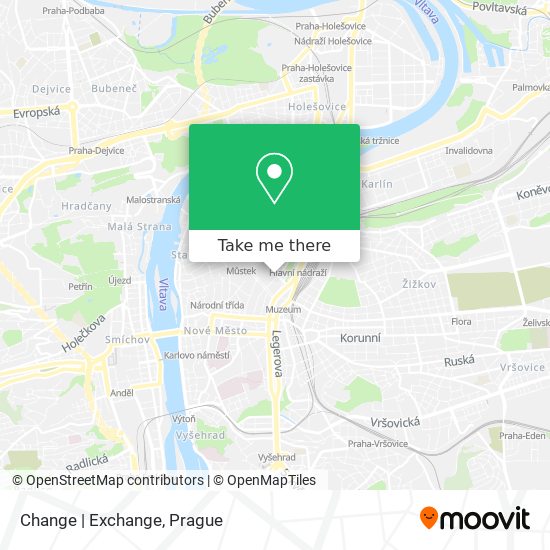Change | Exchange map