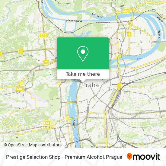 Prestige Selection Shop - Premium Alcohol map