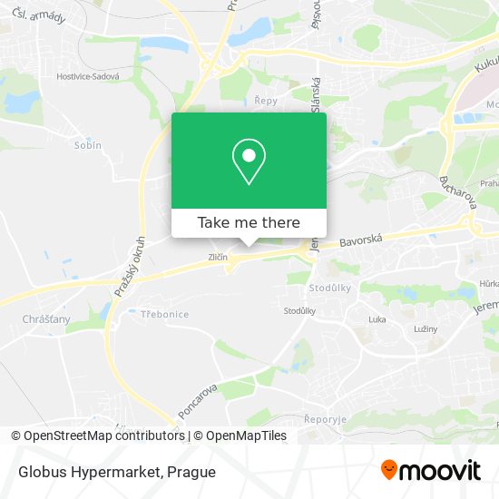 Globus Hypermarket map