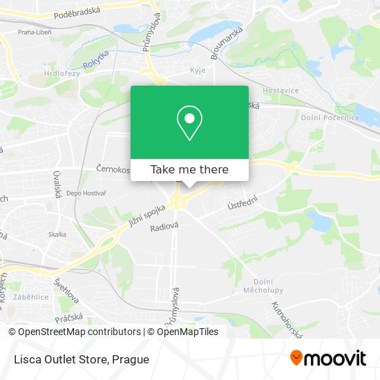 Lisca Outlet Store map