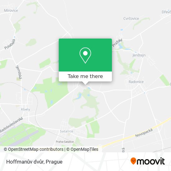 Hoffmanův dvůr map