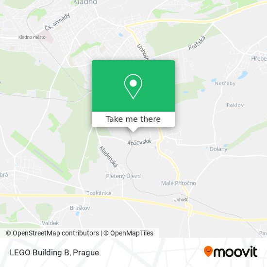 LEGO Building  B map