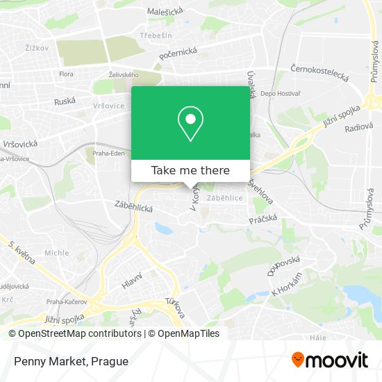 Penny Market map