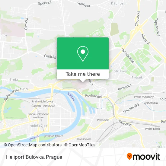 Карта Heliport Bulovka