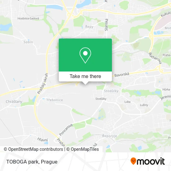 TOBOGA park map