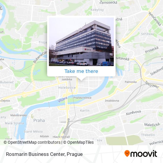 Rosmarin Business Center map