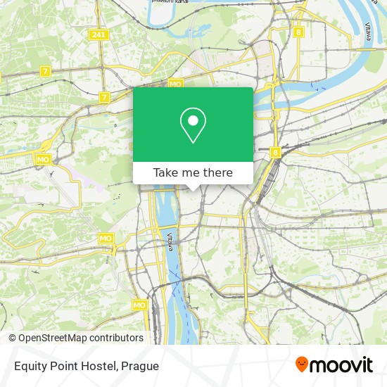 Equity Point Hostel map