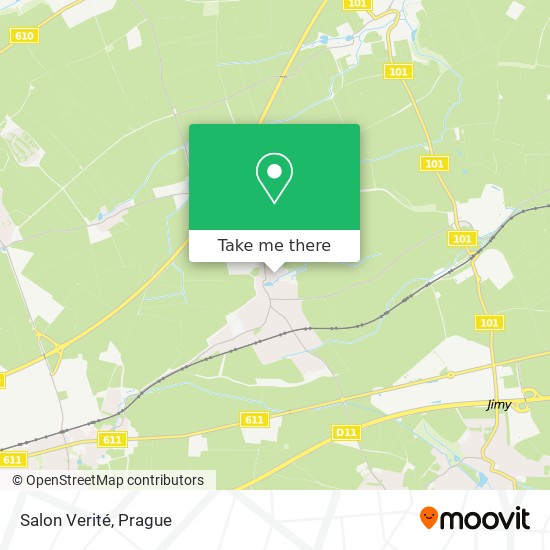 Salon Verité map