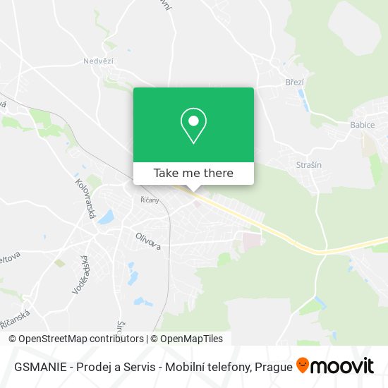 GSMANIE - Prodej a Servis - Mobilní telefony map