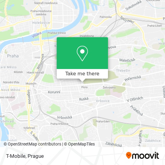 T-Mobile map