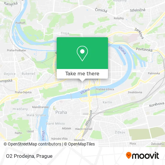 Карта O2 Prodejna