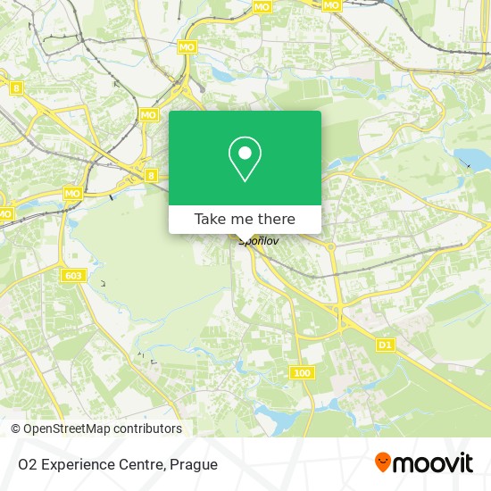 O2 Experience Centre map