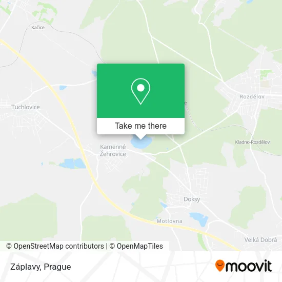 Карта Záplavy