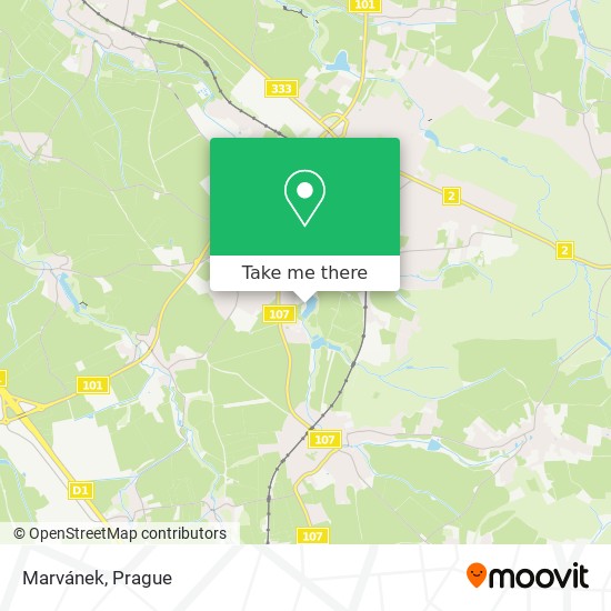 Marvánek map