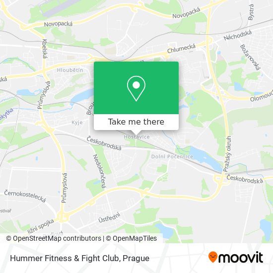 Hummer Fitness & Fight Club map