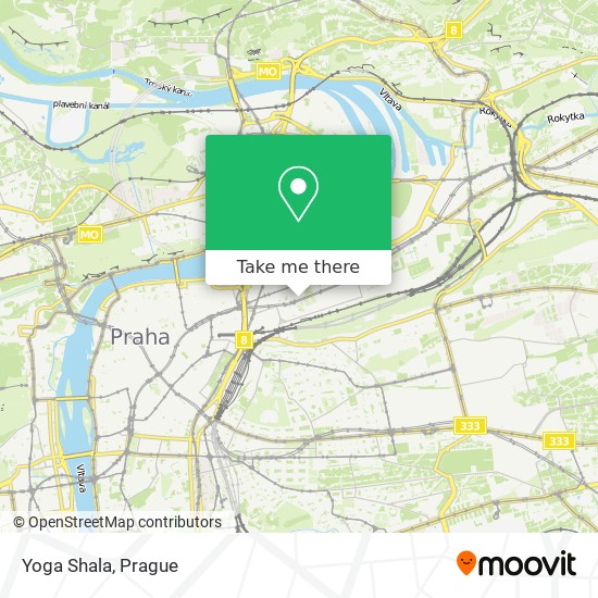 Yoga Shala map