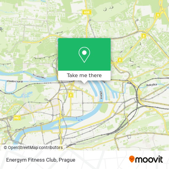 Energym Fitness Club map