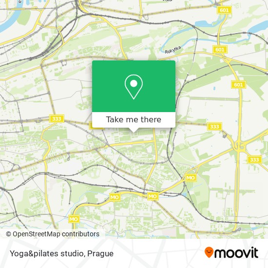 Карта Yoga&pilates studio