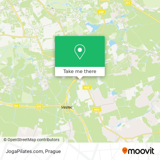 JogaPilates.com map