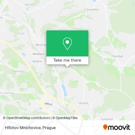 Карта Hřbitov Mnichovice
