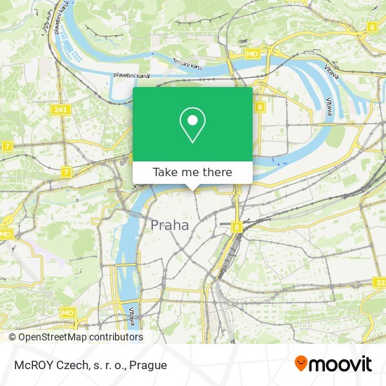 McROY Czech, s. r. o. map