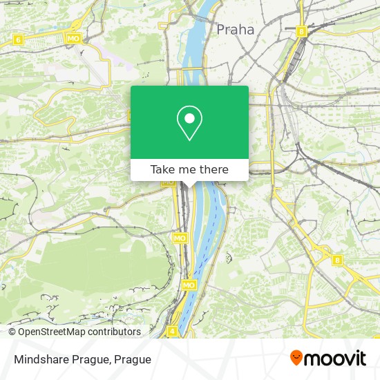 Mindshare Prague map