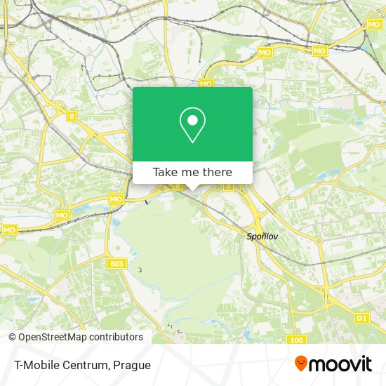 T-Mobile Centrum map