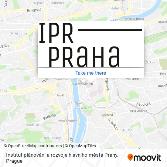 Institut plánování a rozvoje hlavního města Prahy map