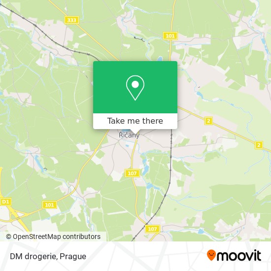 DM drogerie map