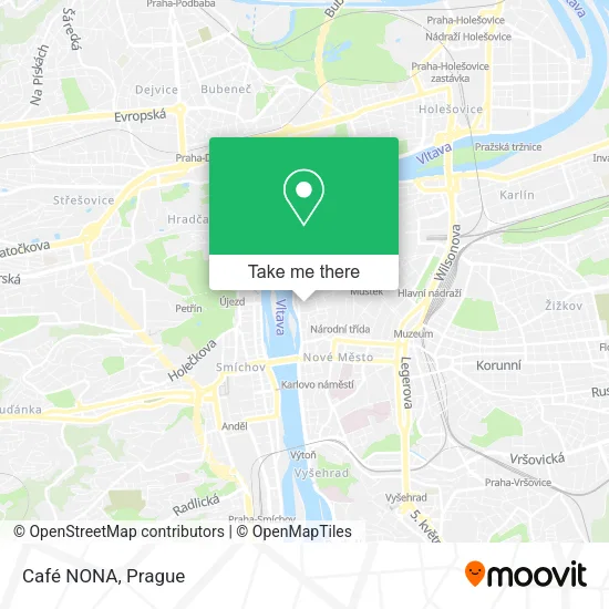 Карта Café NONA