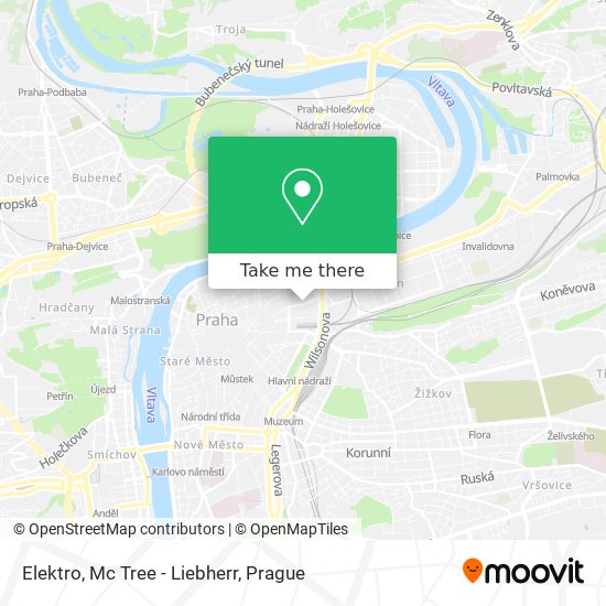 Карта Elektro, Mc Tree - Liebherr