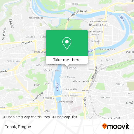 Карта Tonak