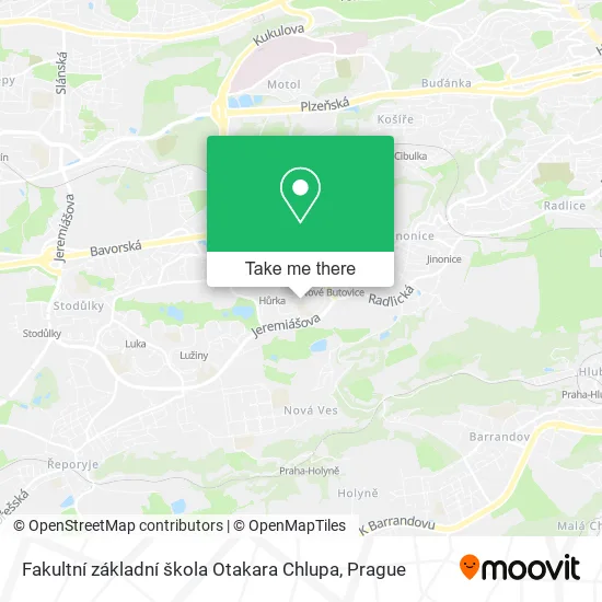 Fakultní základní škola Otakara Chlupa map