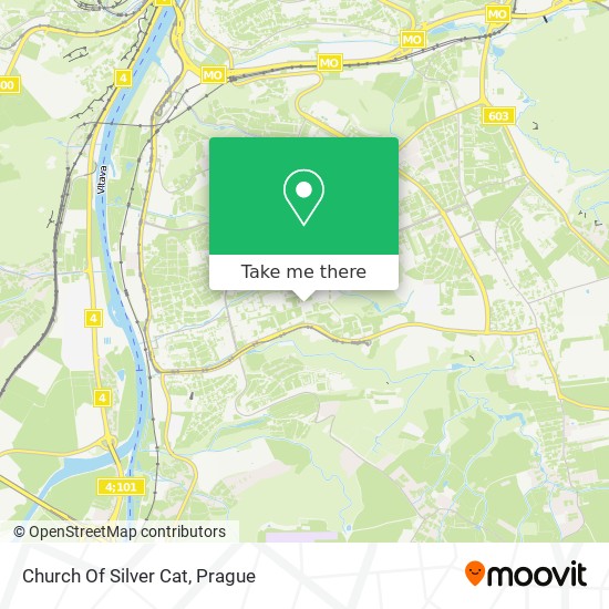 Church Of Silver Cat map
