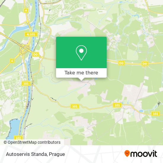 Autoservis Standa map