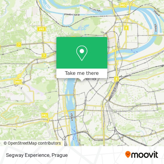 Карта Segway Experience