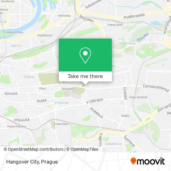 Hangover City map