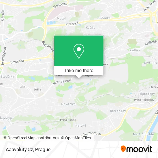 Карта Aaavaluty.Cz