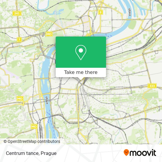 Centrum tance map