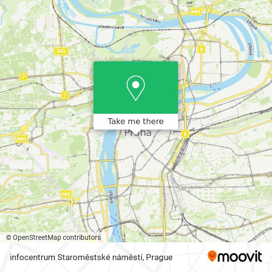 infocentrum Staroměstské náměstí map