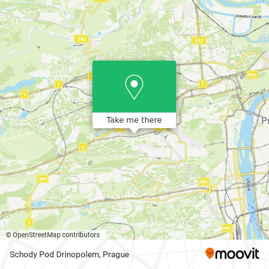 Schody Pod Drinopolem map