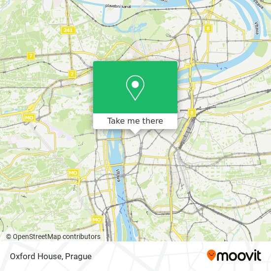 Oxford House map