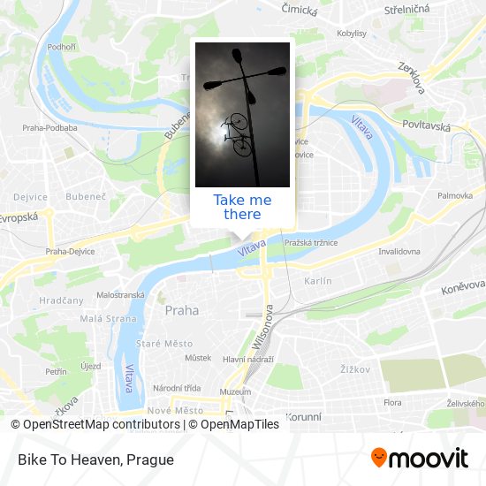 Bike To Heaven map