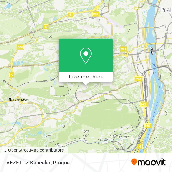 VEZETCZ Kancelař map