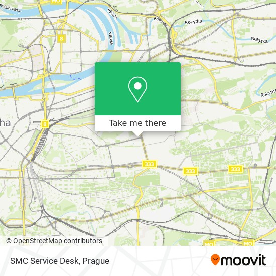 SMC Service Desk map